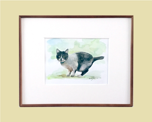 猫の絵画 オーダー|TAJIMAKAORI/田嶋香里